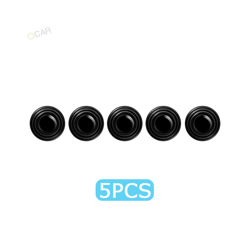 (5Pcs Without Logo) Car Anti-Collision Silicone Pad Shock Absorption Buffer Sound Insulation 9486291592140