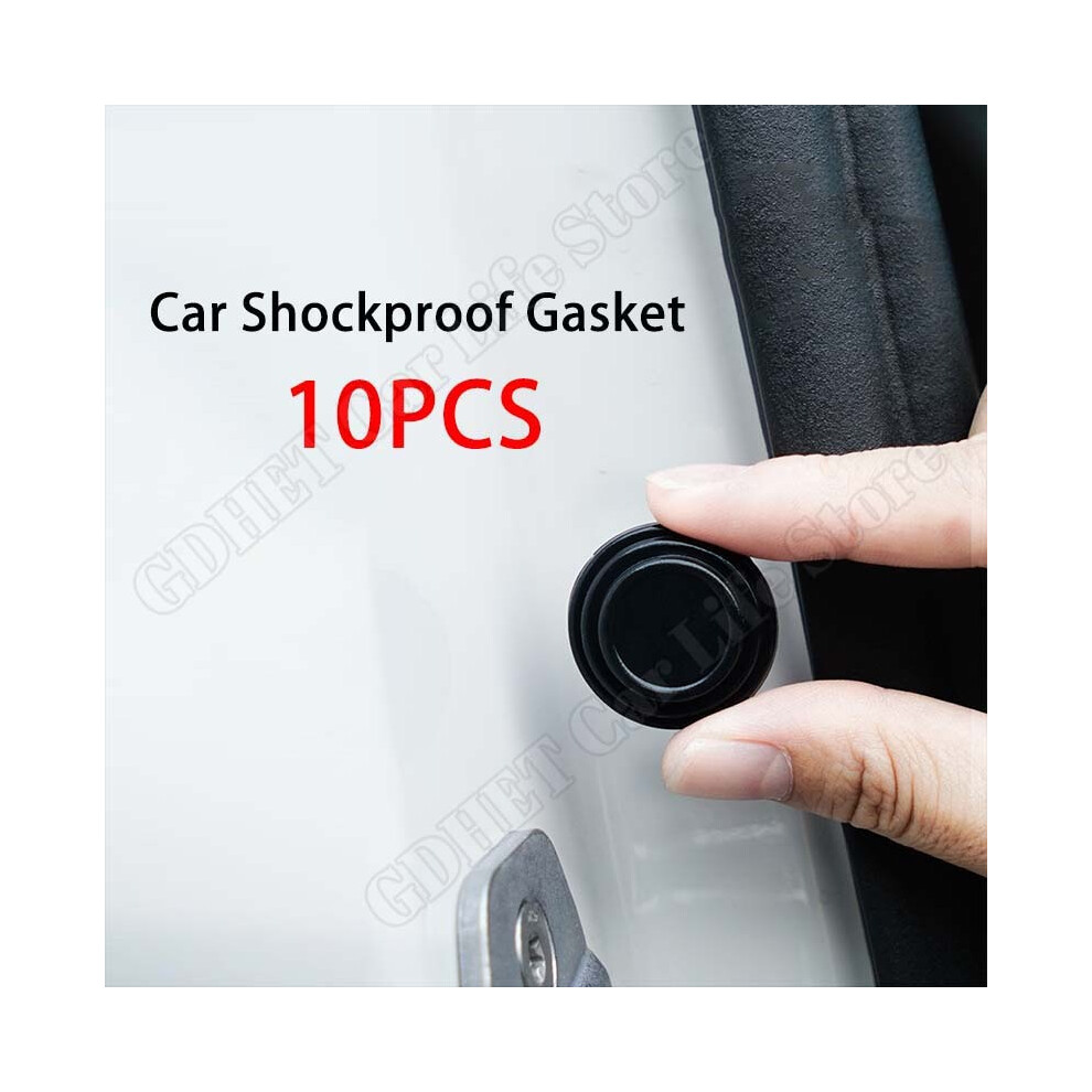 (Gasket 10Pcs) Car Door Shock Absorbing Gasket Car Shockproof Thickening Cushion Stickers 9486291595134