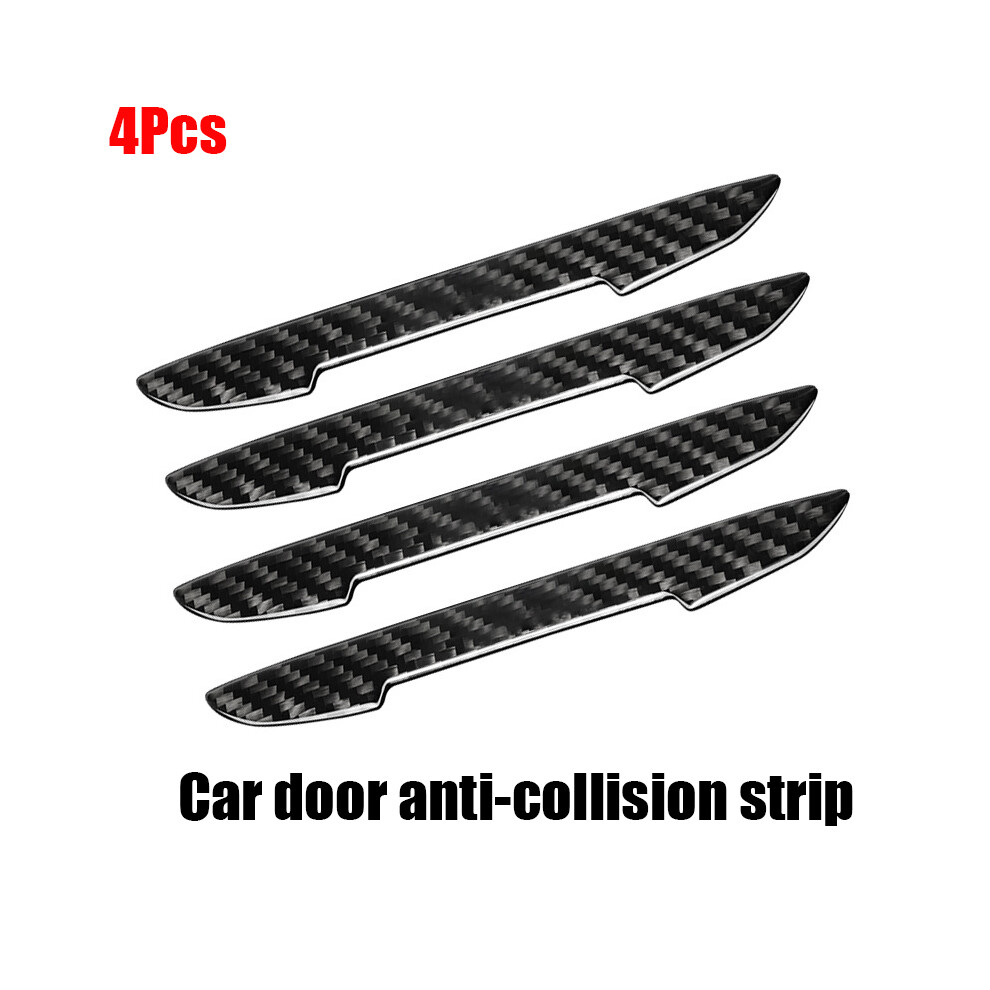 (3) 14Pcs Car Door Handle Bowl Scratch Protector Carbon Fiber Stickers Rearview 9486291597022