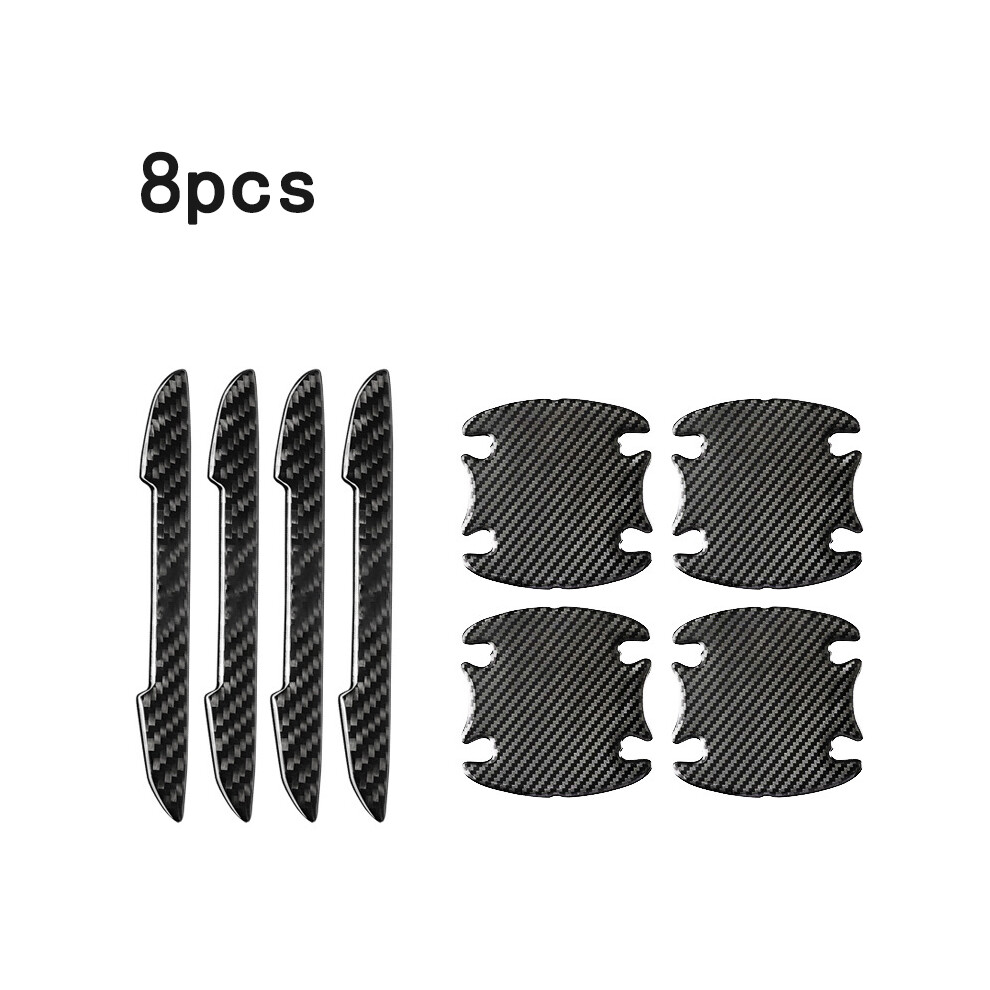 (6) Car Door Handle Bowl Scratch Protective Invisible Stickers Silicon Rearview 9486291598586