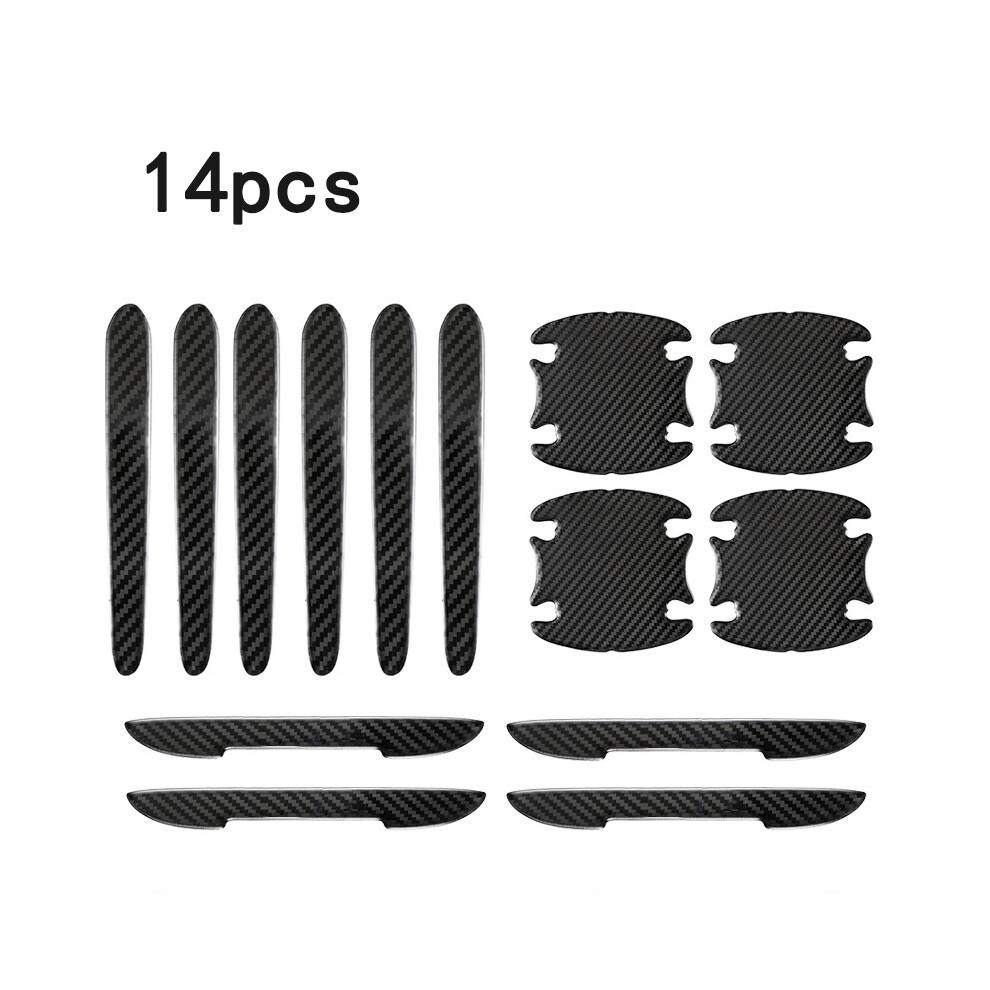 (7) Car Door Handle Bowl Scratch Protective Invisible Stickers Silicon Rearview 9486291598593