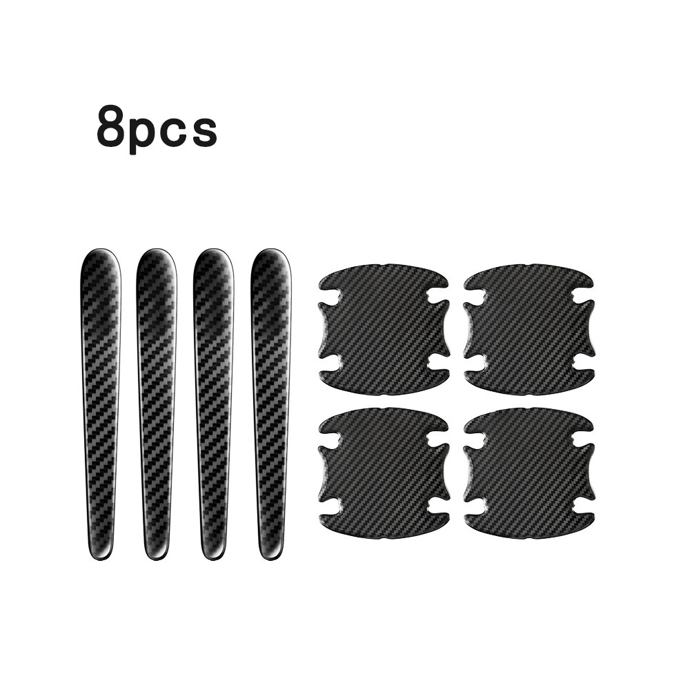 (5) Car Door Handle Bowl Scratch Protective Invisible Stickers Silicon Rearview 9486291598579