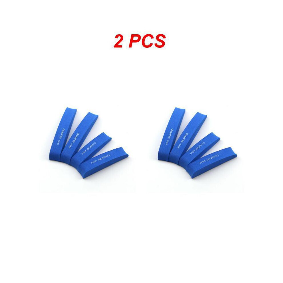 (Style F 2Pcs) 1~8Pcs Car Door Protector Strips Anti-Collision Strip Edge Guard Eva Foam 9486291598388