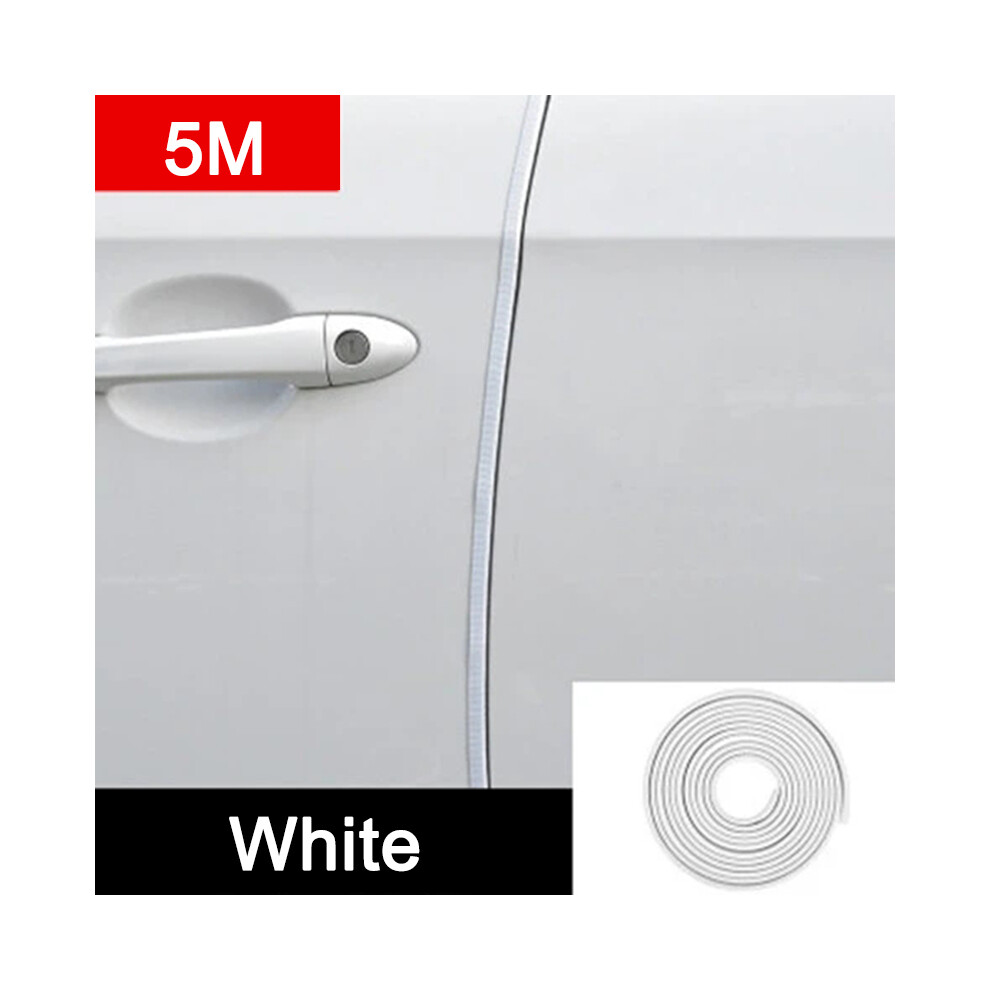 (2) 5M Car Door Edge Scratch Protector Strip Guard Trim Auto Door U Type Car 9486291601217