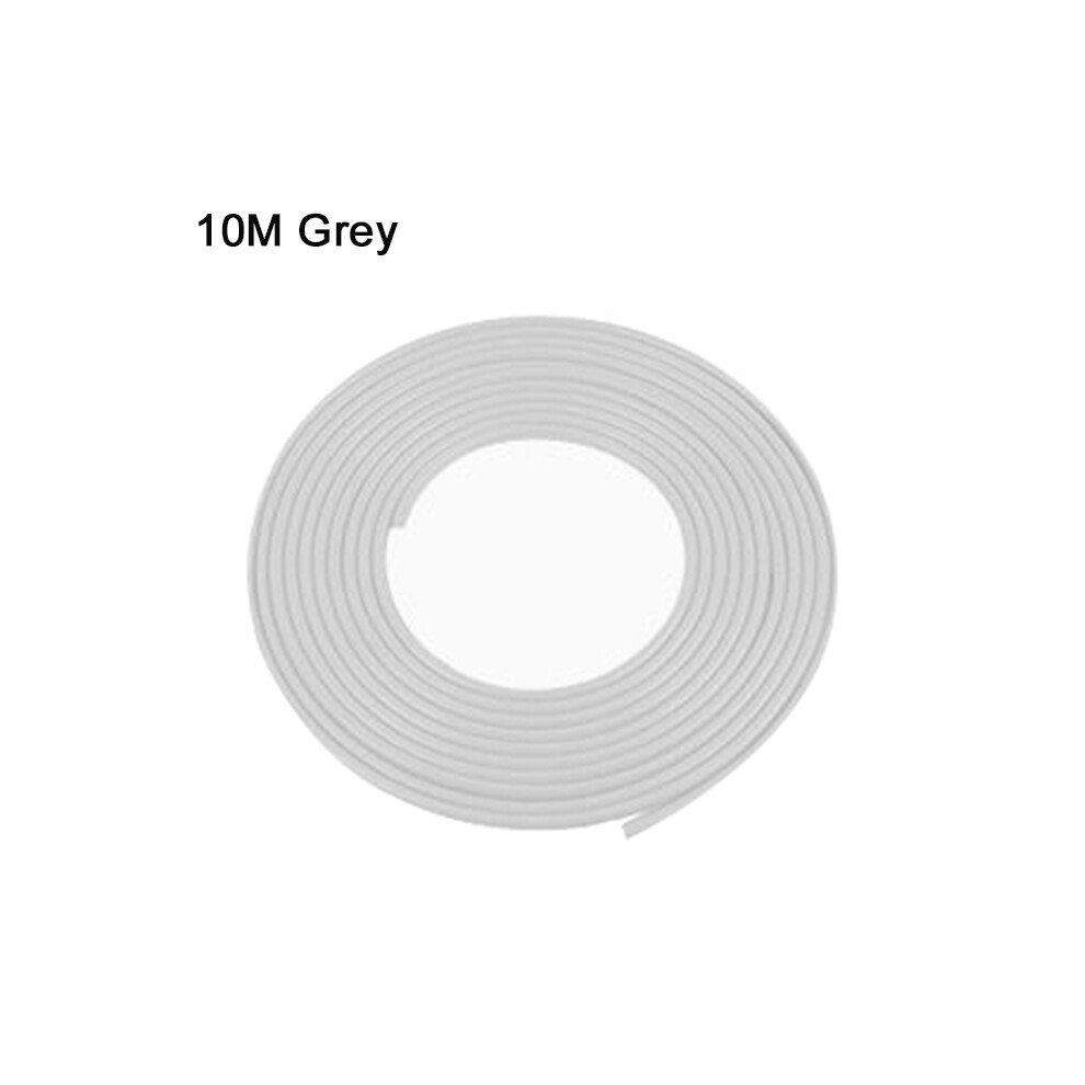 (10M ) Car Door Anti Collision Strip U Type Universal Car Door Protection Edge Grey 9486291602993