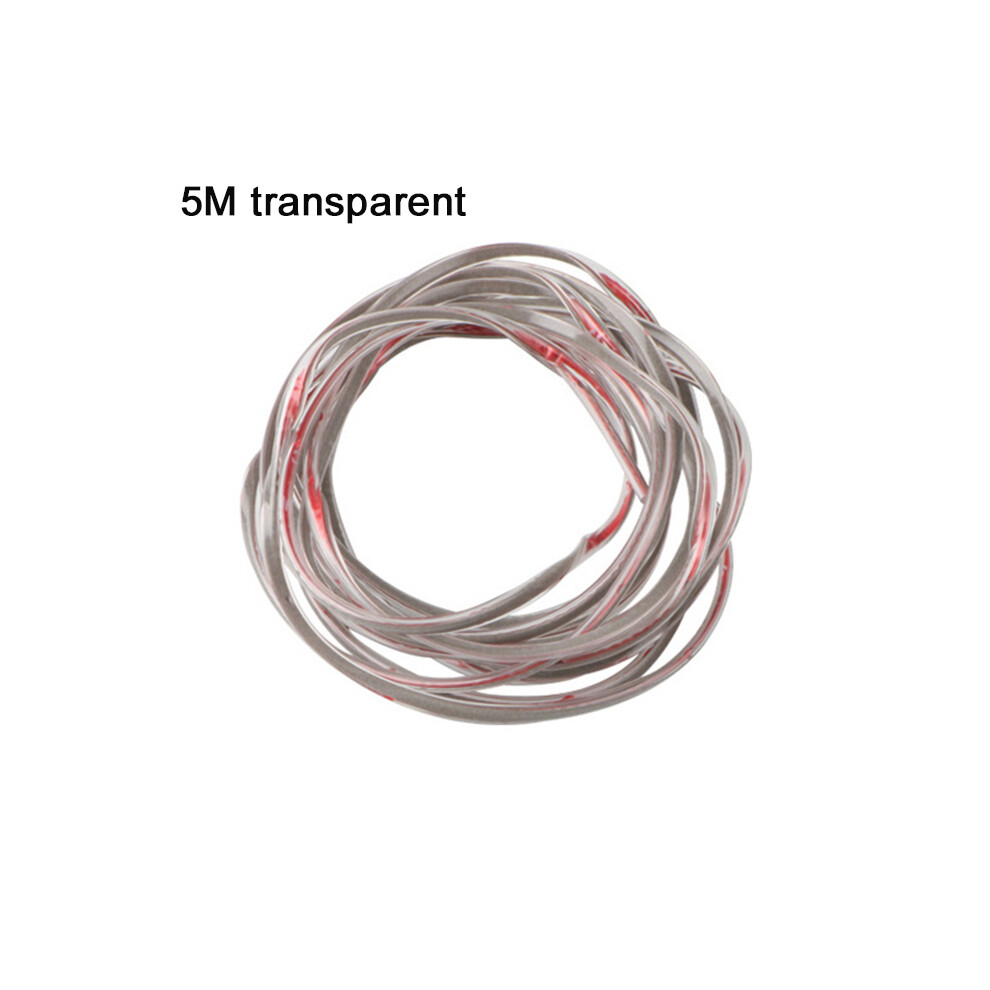 (5M Transparent) Car Door Anti Collision Strip U Type Universal Car Door Protection Edge 9486291603082