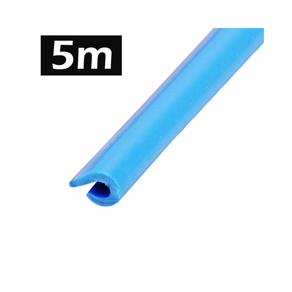 ( 5M) Car Door Edge Scratch Protector Strip Guard Trim Auto Door Anti Collision Blue 9486291601620