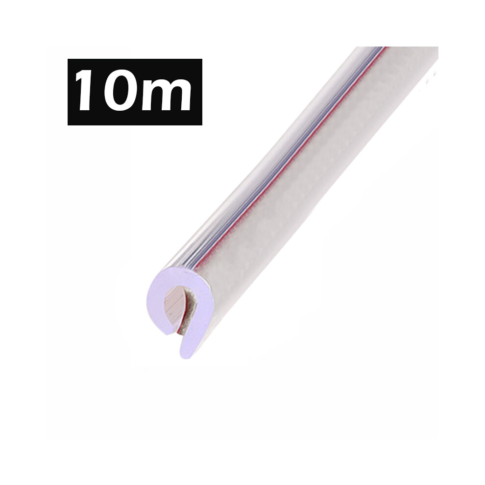 (Transparent 10M) Car Door Edge Scratch Protector Strip Guard Trim Auto Door Anti Collision 9486291601675