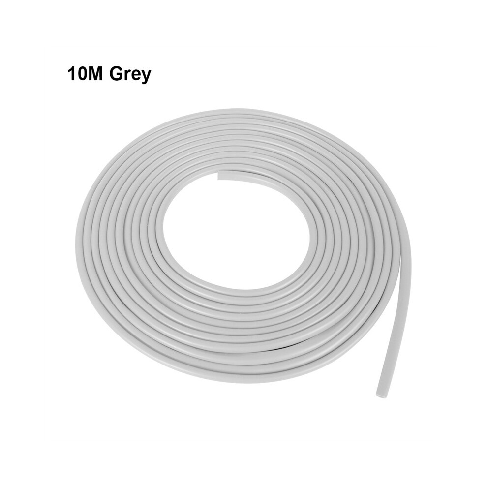 (10M ) 2M/5M/10M Car Door Protector Anti Collision Strip U Type Universal High Grey 9486291603310
