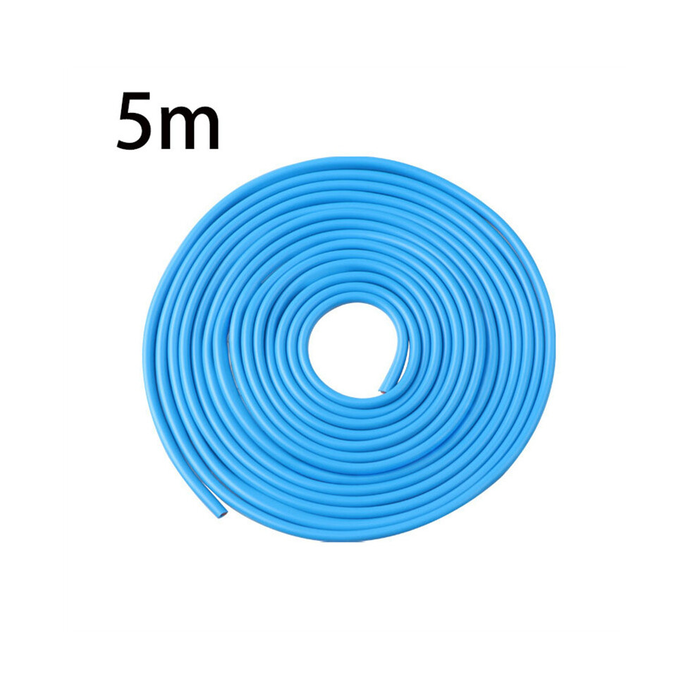 ( 5M) Car U Type Car Door Protection Clear Edge Guards Trim Styling Moulding Blue 9486291603563