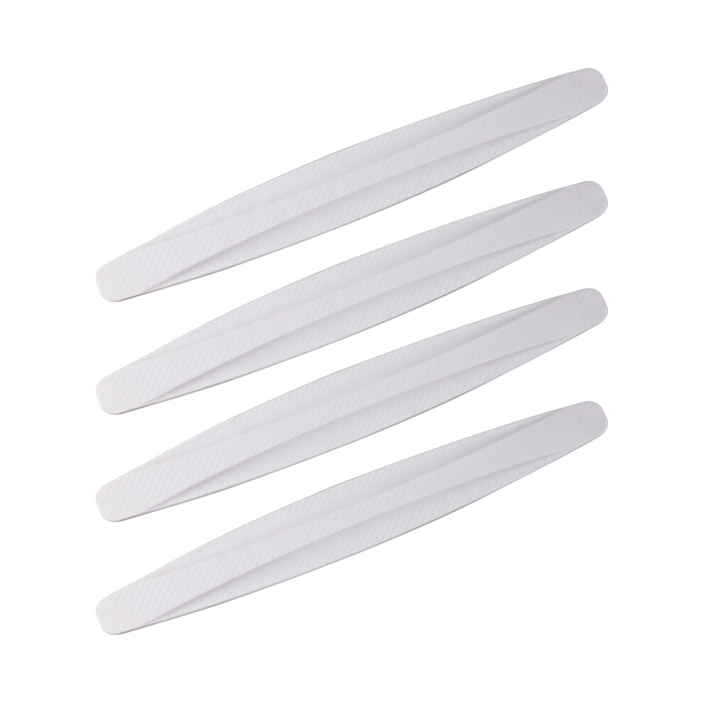 (-4Pcs) 2/4Pcs Auto Accessories Car Bumper Protector Strip Guard Corner Protection White 9486291605253