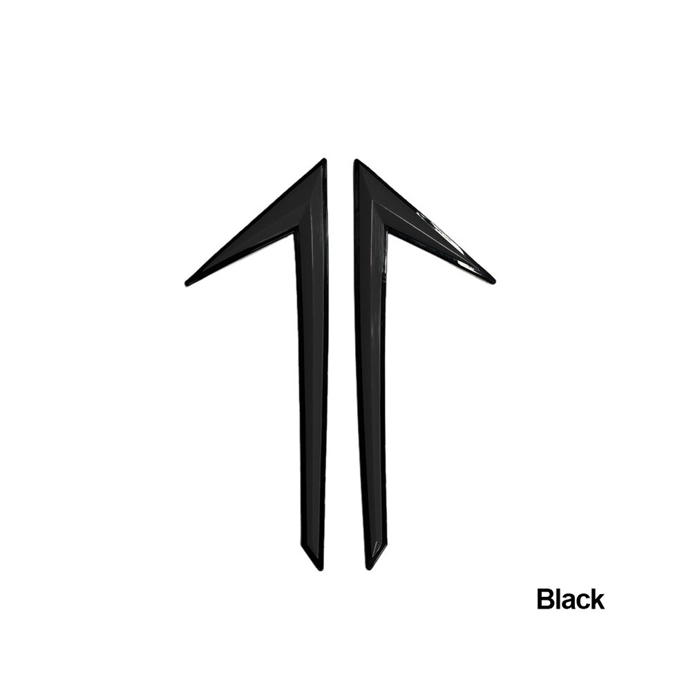 (Black) 2Pcs Universal Rubber Car Front/Rear Bumper Protector Strip Edge Guard Black 9486291608988