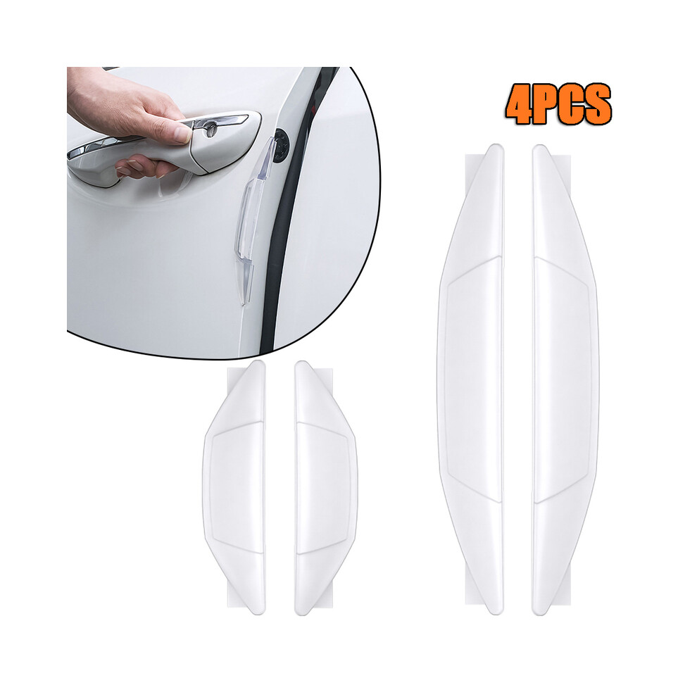 (White) 4Pcs Car Door Protector Guard Airbag Buffer Strip Scratch Protector Car White 9486291610233