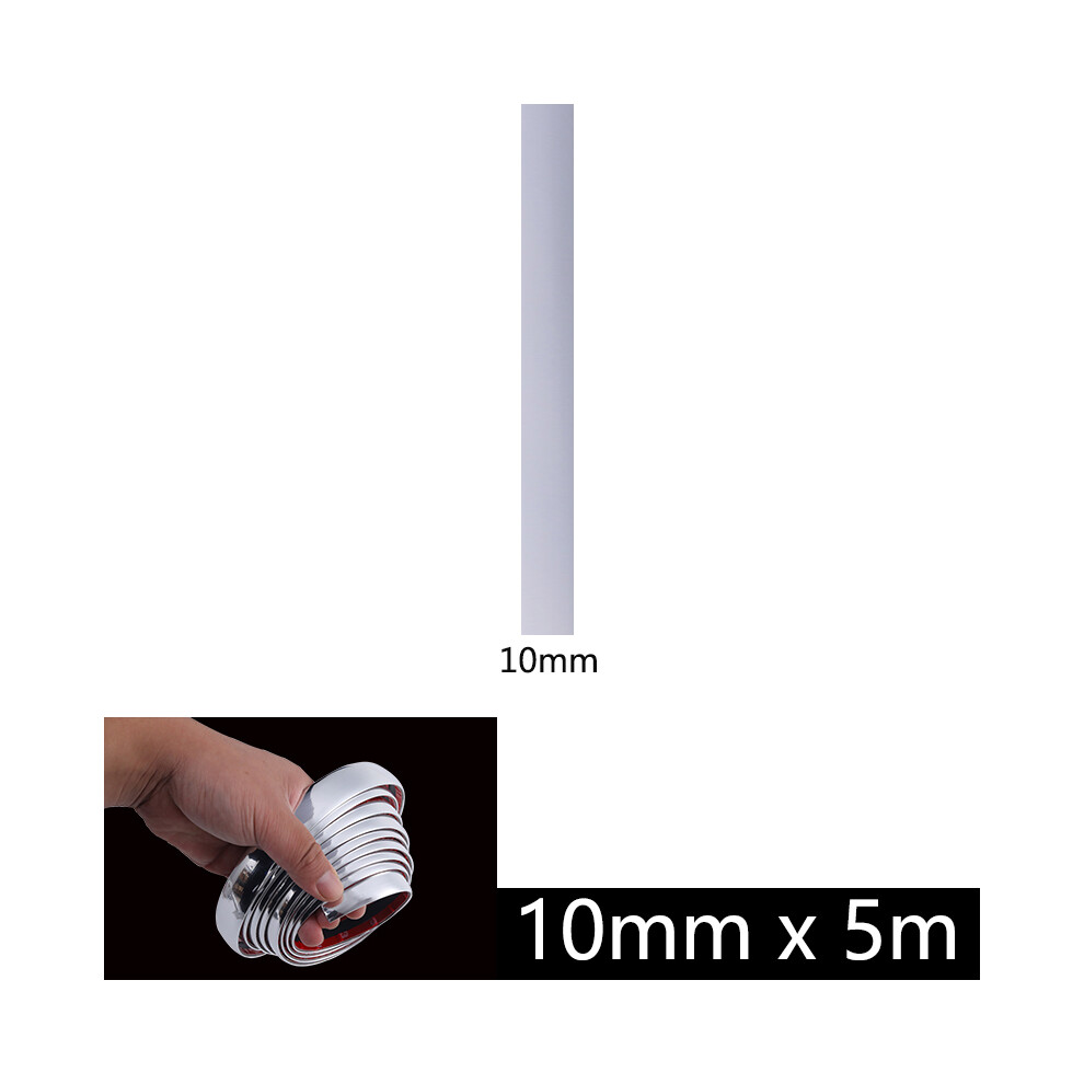 (10Mm X 5M) 3M/5M Chrome Moulding Trim Car Door Protector Stickers Strip Bumper Grill 9486291610387