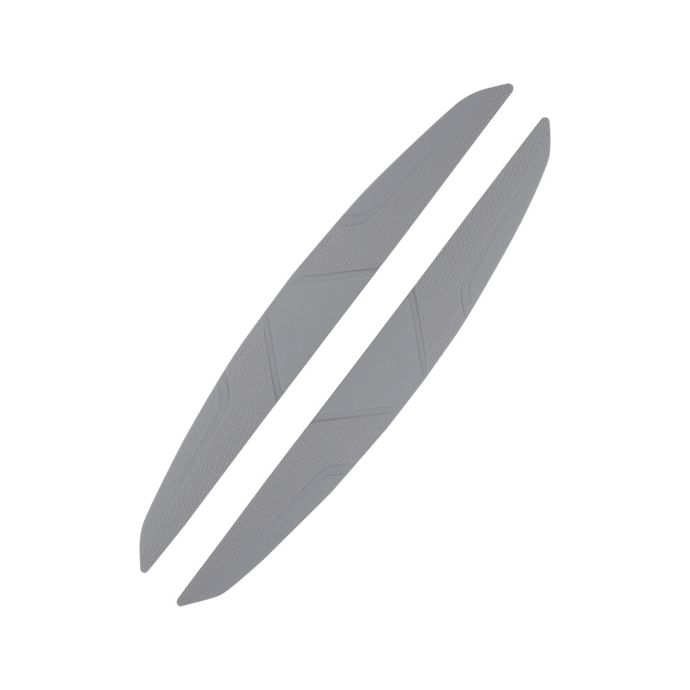 (Gray) Bumper /Wheel Eyebrow Guard Strip Car Sticker Door Edge Guards Trim Molding Gray 9486291613500
