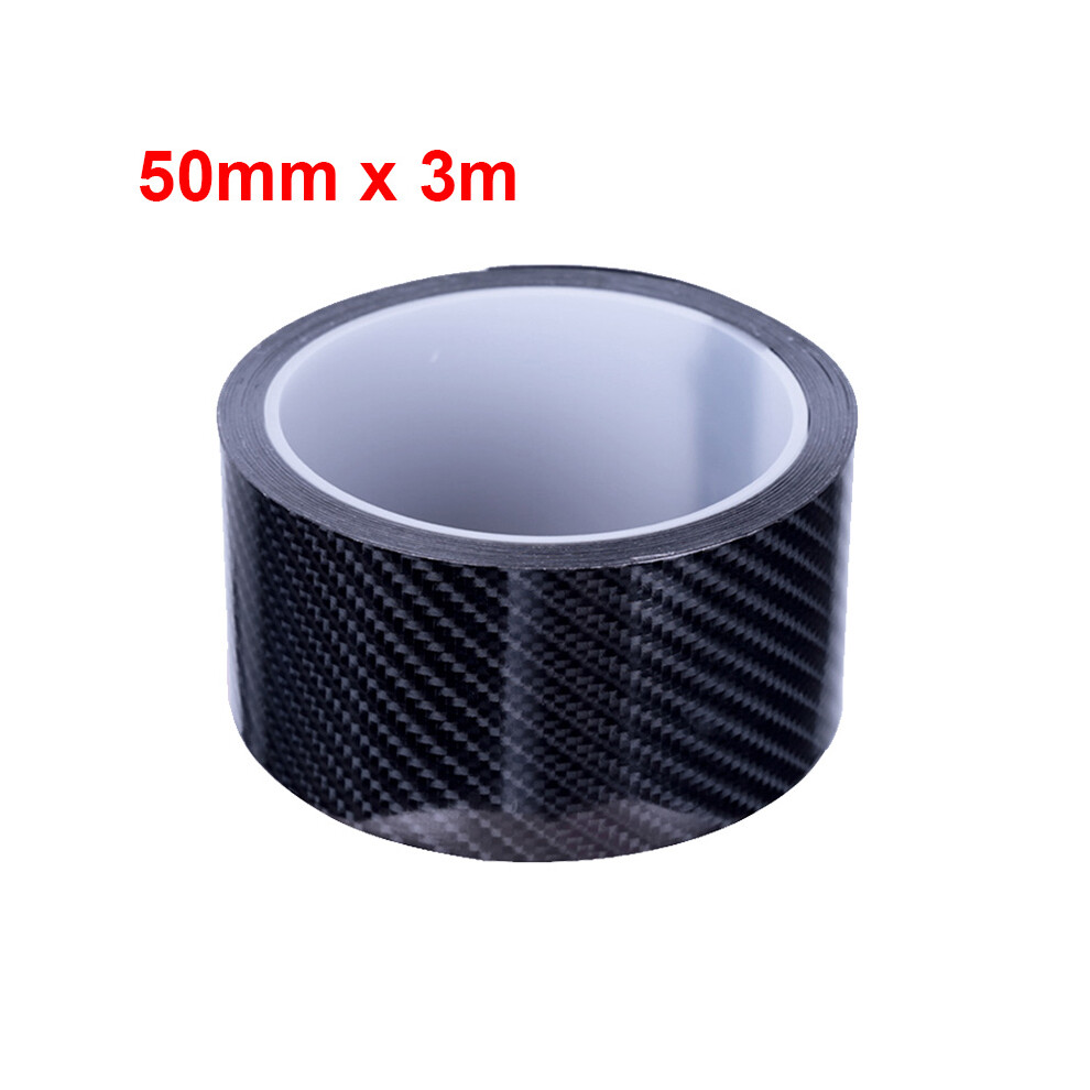 (5Cm X 3M) Carbon Fiber Car Threshold Protector Sticker 5D Anti Scratch Door Edge 9486291615740