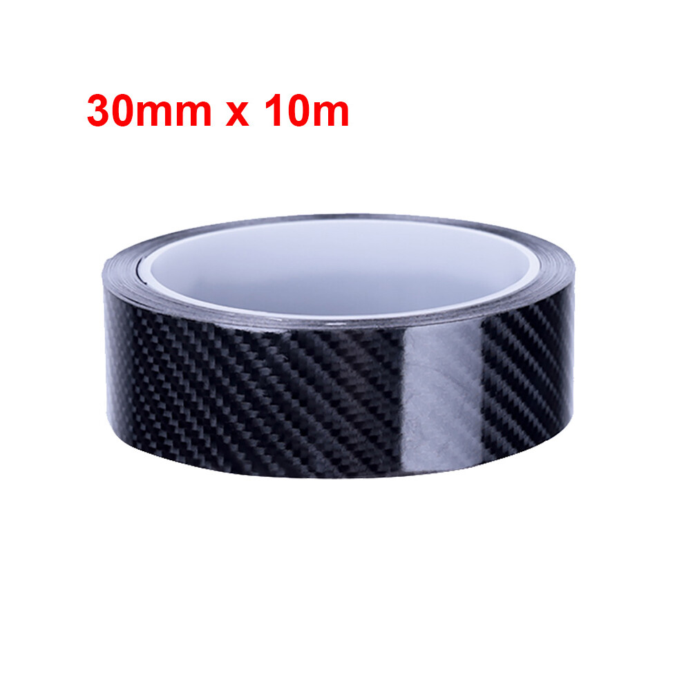 (3Cm X 10M) Carbon Fiber Car Threshold Protector Sticker 5D Anti Scratch Door Edge 9486291615719
