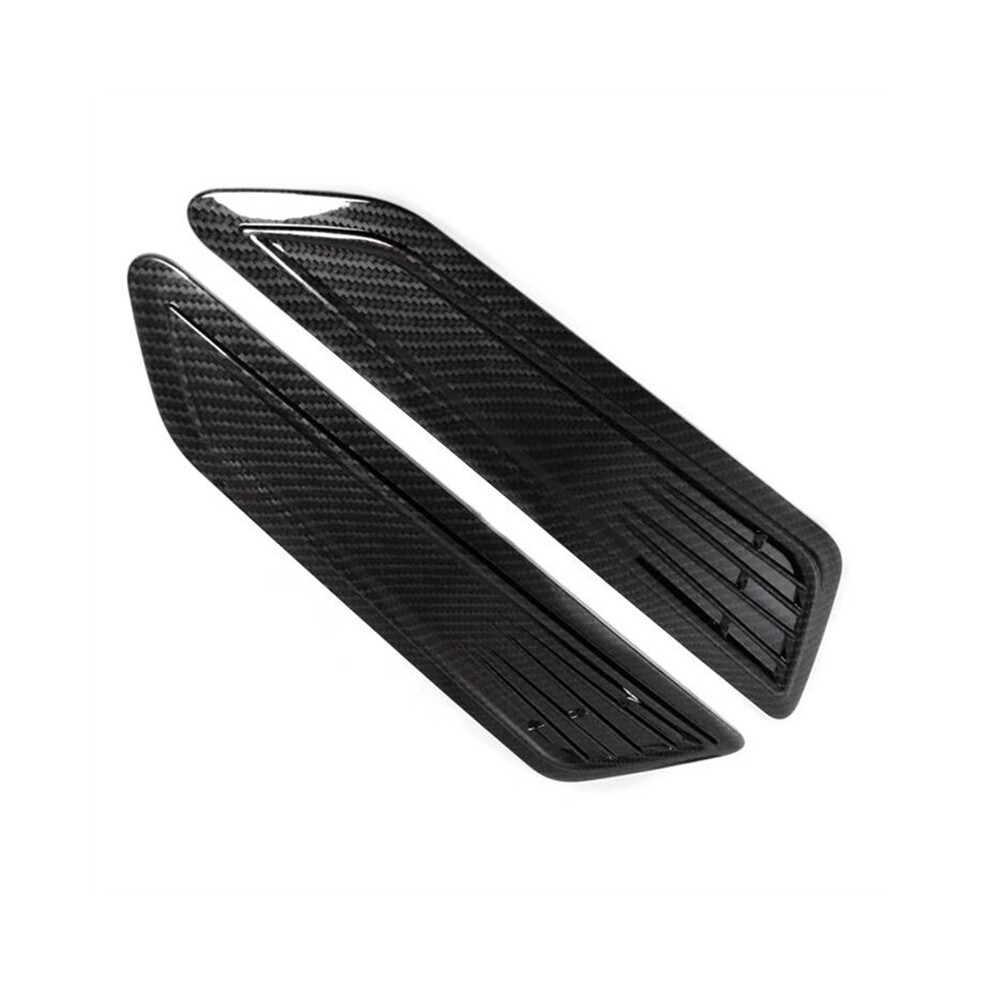 (Carbon Fiber) 2Pcs Car Decorative Front Hood Vent Covers For Chevrolet Camaro Lt 1Lt 9486291616051