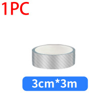 (3cmX3meters) 3D Carbon Fiber Car Door Protector Film Anti Scratch Waterproof Transparent