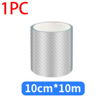 (10cmX10meters) 3D Carbon Fiber Car Door Protector Film Anti Scratch Waterproof Transparent