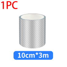 (10cmX3meters) 3D Carbon Fiber Car Door Protector Film Anti Scratch Waterproof Transparent