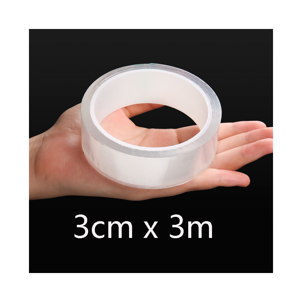 (3Cm X 3M) Car Door Protector Stickers Transparent Anti Scratch Nano Tape Film Auto 9486291617515