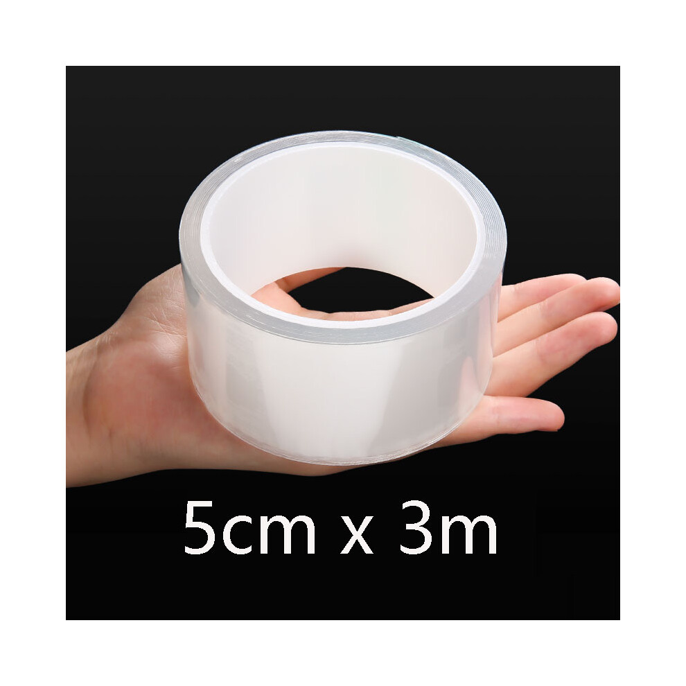 (5Cm X 3M) Car Door Protector Stickers Transparent Anti Scratch Nano Tape Film Auto 9486291617546