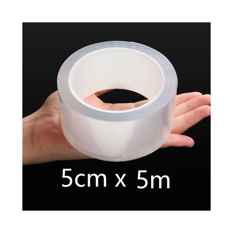 (5Cmx 5M) Car Door Protector Stickers Transparent Anti Scratch Nano Tape Film Auto 9486291617553