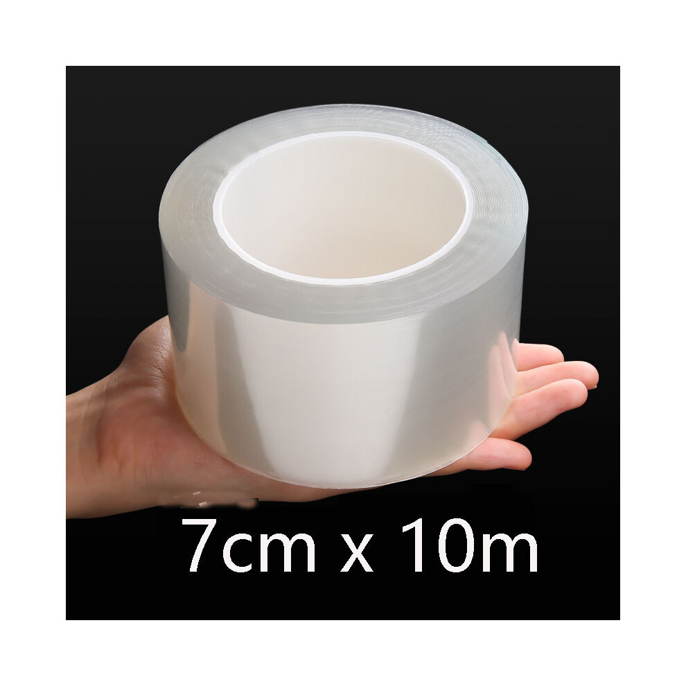 (7Cm X 10M) Car Door Protector Stickers Transparent Anti Scratch Nano Tape Film Auto 9486291617560