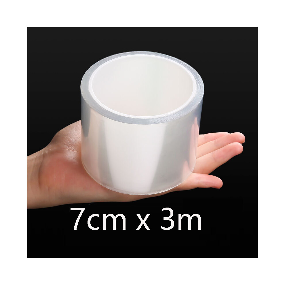 (7Cm X 3M) Car Door Protector Stickers Transparent Anti Scratch Nano Tape Film Auto 9486291617577