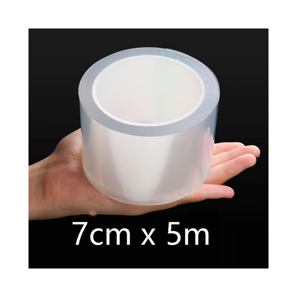 (7Cmx 5M) Car Door Protector Stickers Transparent Anti Scratch Nano Tape Film Auto 9486291617584