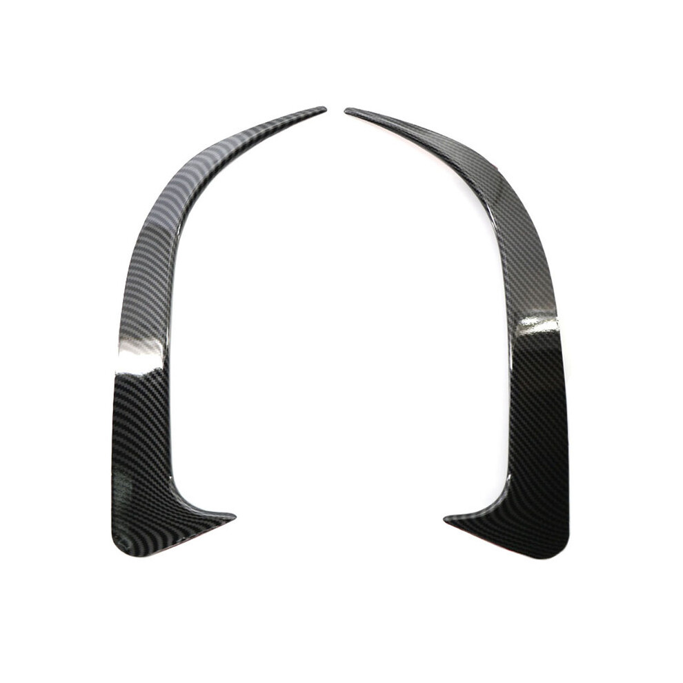 (Carbon Fiber Look) Car Rear Bumper Side Lip Spoiler Vent Canards For Mercedes Benz W117 Cla 9486291618802