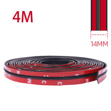 (14MM X 4M) 14/19mm Car Windshield Weather Strip Auto Window Edge Windshield Rubber