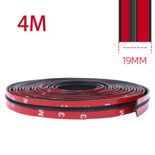 (19MM X 3M) 14/19mm Car Windshield Weather Strip Auto Window Edge Windshield Rubber