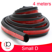 (Small D 4 meters) Car Sealing Strip Big D Small D Whole Car Soundproofing P Type Z Type