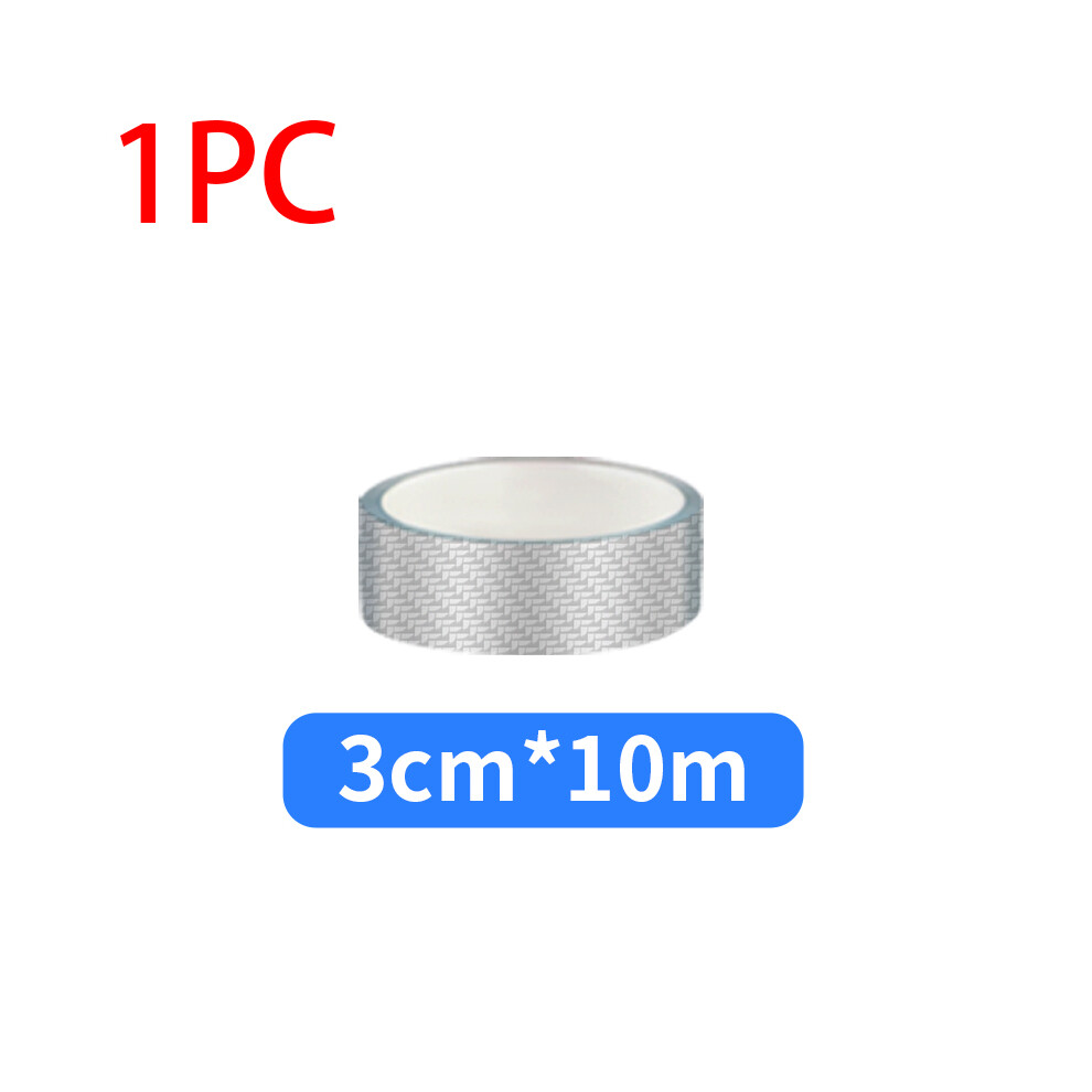 (3Cm X 10M) 3D Carbon Fiber Car Protective Film Door Threshold Protector Anti Scratch 9486291621222