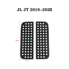 (for JL JT 2018-2023) Rear Door Window Glass Decoration Cover Trim for Jeep Wrangler JK JL Gladiator