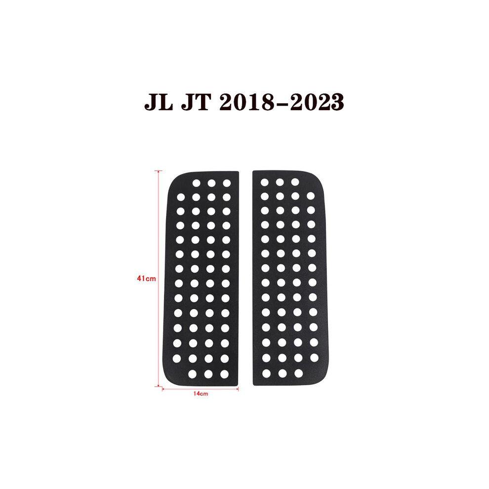 (For Jl Jt 2018-2023) Rear Door Window Glass Decoration Cover Trim For Jeep Wrangler Jk Jl Gladiator 9486291621147