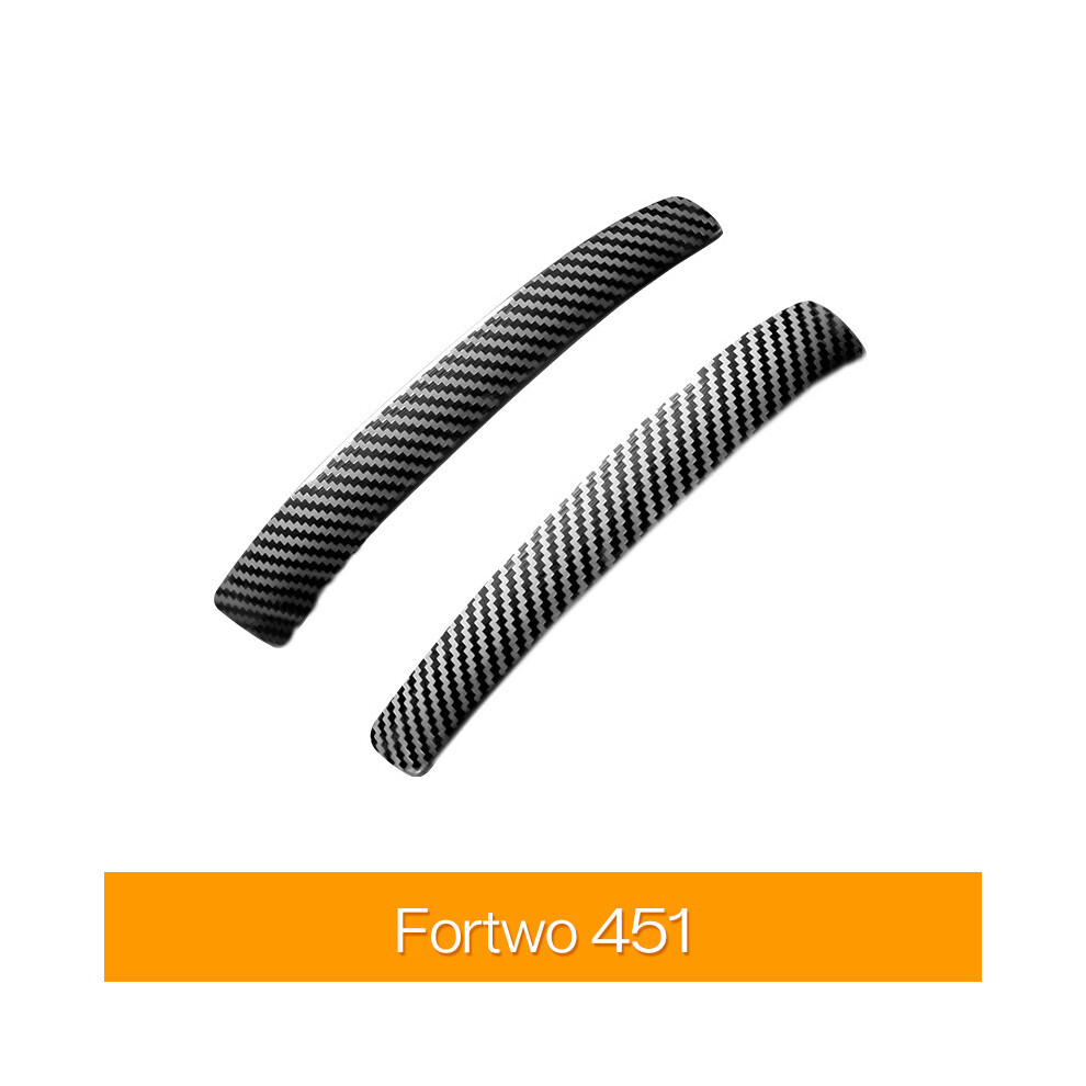(Carbon) For Smart Fortwo 451 2005 Car Sticker Door Handle Door Bowl Protection 9486291625015