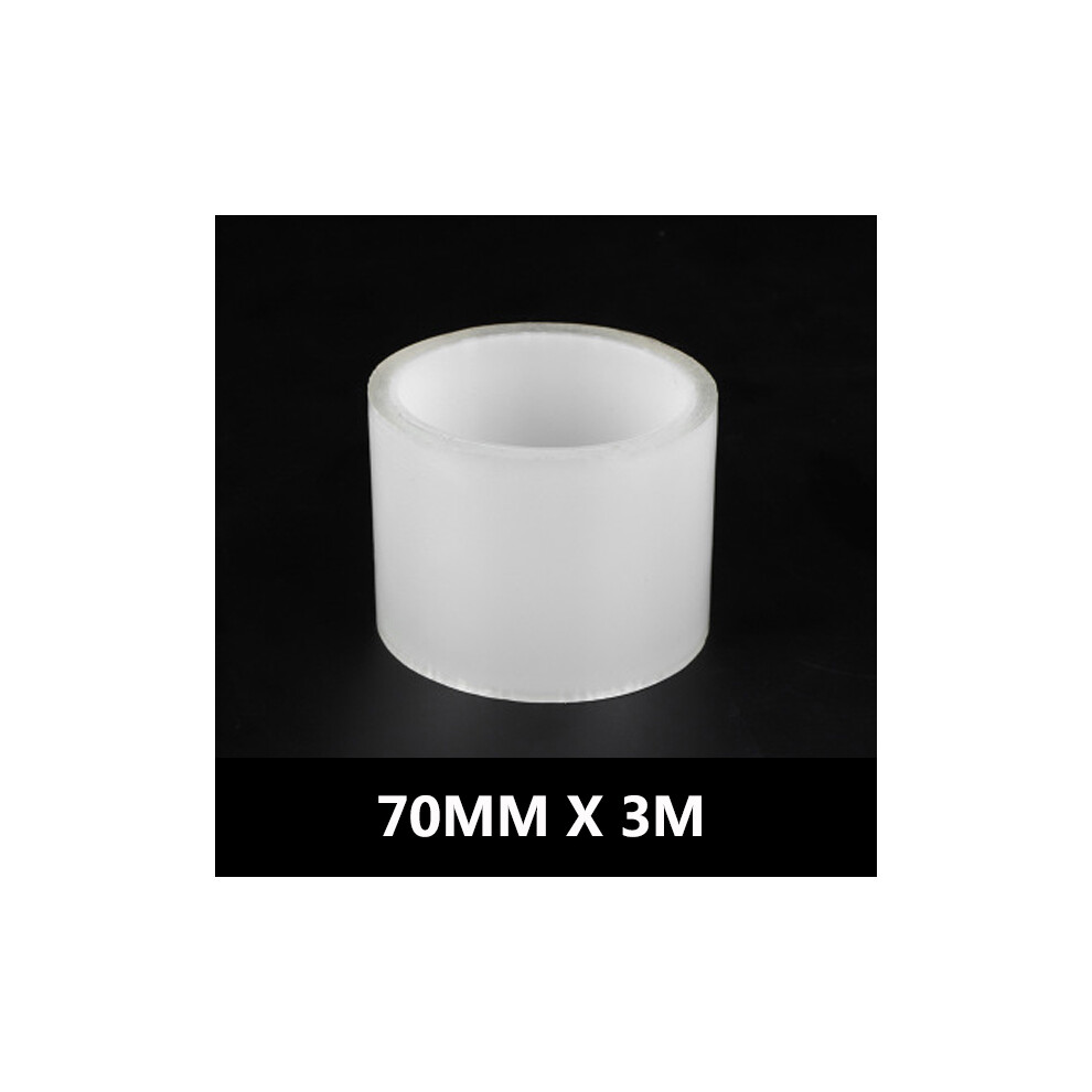 (70Mm X 3Meters) Car Door Protector Stickers Anti Scratch Transparent Nano Tape Auto Trunk 9486291625565