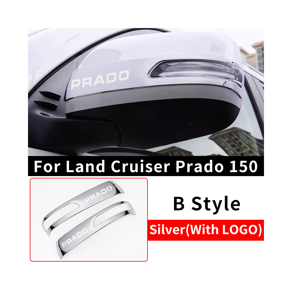 ( B Style) For 2010-2024 Toyota Land Cruiser Prado 150 Lc150 Appearance Modification Silver 9486291626654