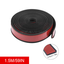 (4.5cmX1.5m) Universal Fender Flare Car Wheel Eyebrow Protector Lip Wheel-arch Trim