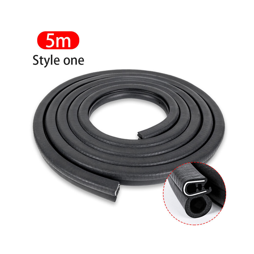 (5M) Car Door Anti-Collision Strip U Shaped Anti Scratch Car Body Door Edge 9486291627514