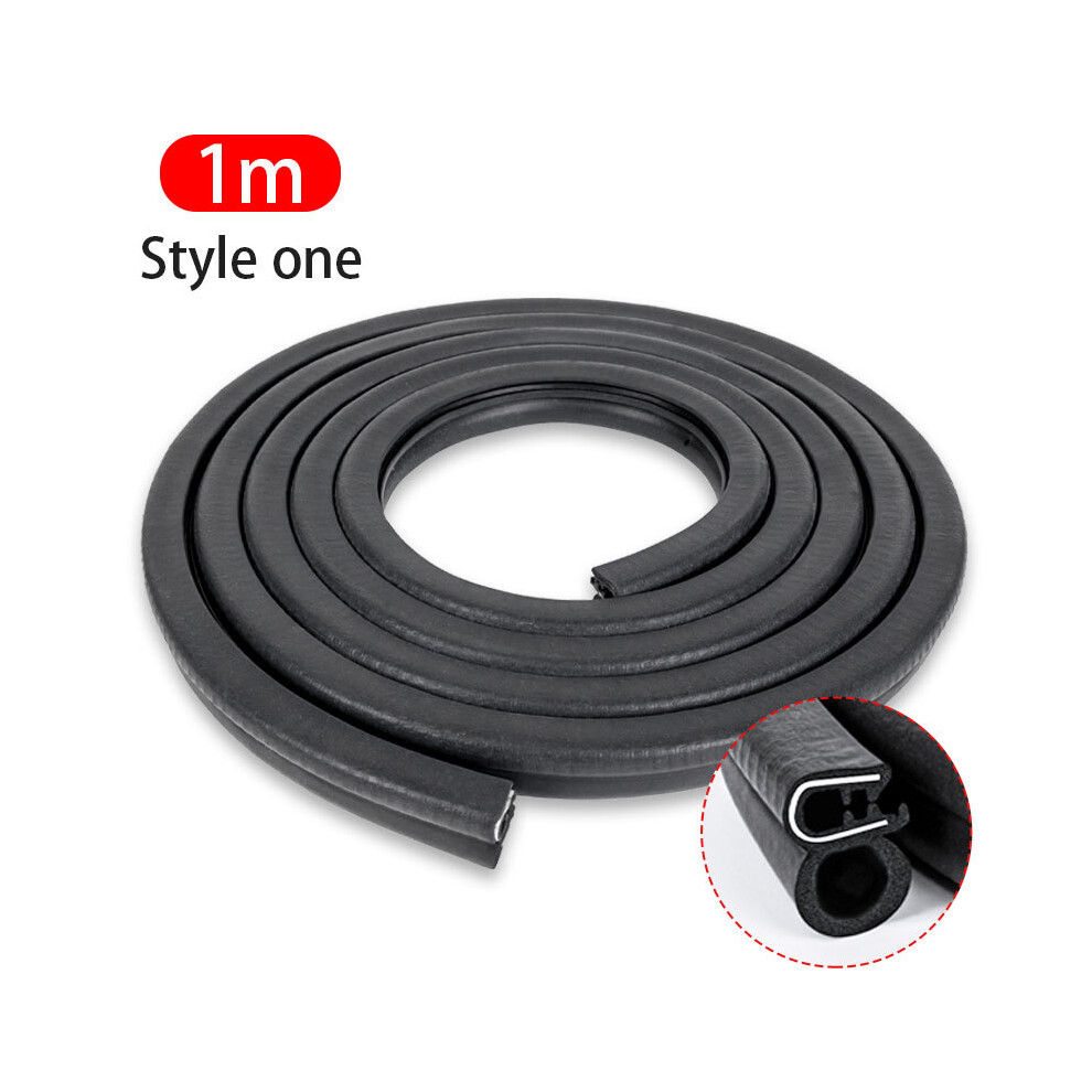 (1M) Car Door Anti-Collision Strip U Shaped Anti Scratch Car Body Door Edge 9486291627491