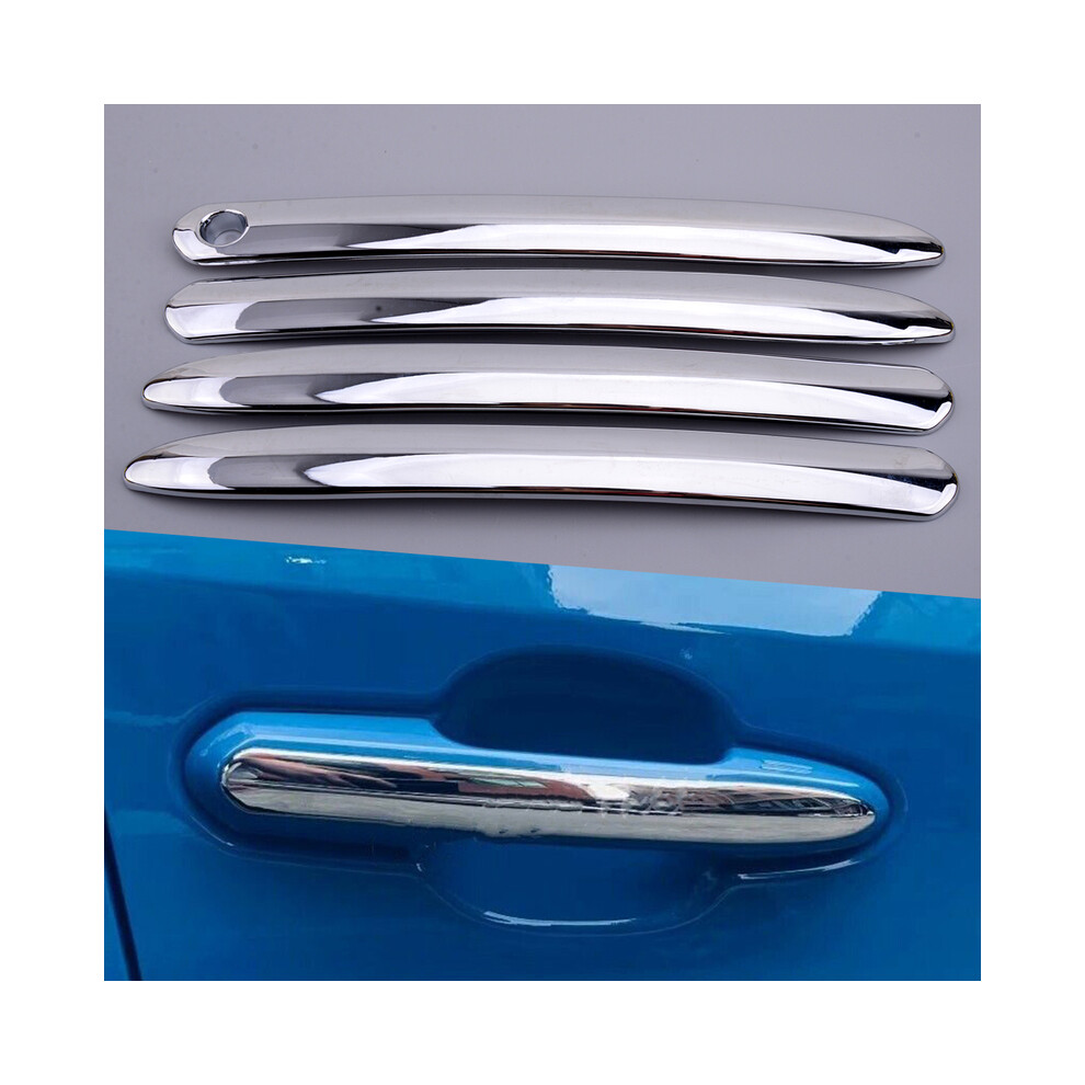 (Door Handle Cover) Front Grille Cover Trim Molding Chrome Protector Sticker For Toyota Rav4 9486291627866