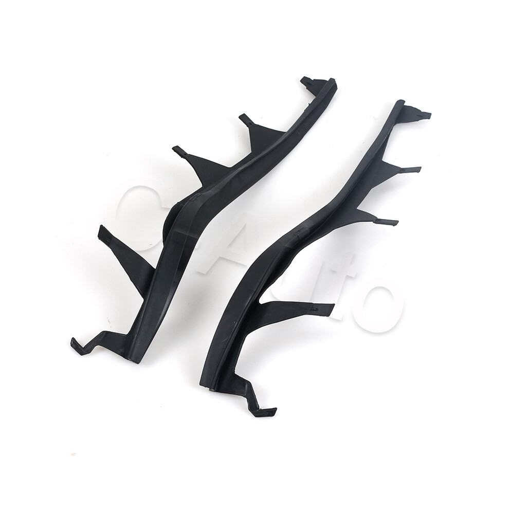(1Pair) Car Front Upper Headlight Cover Strips Trims Headlight Sealing Strip Gasket 9486291628245