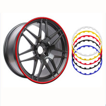 (black-18inch) 16/17/18/19/20inchs 4pcs Car Vehicle Wheel Rims Edge Protector Ring Tire