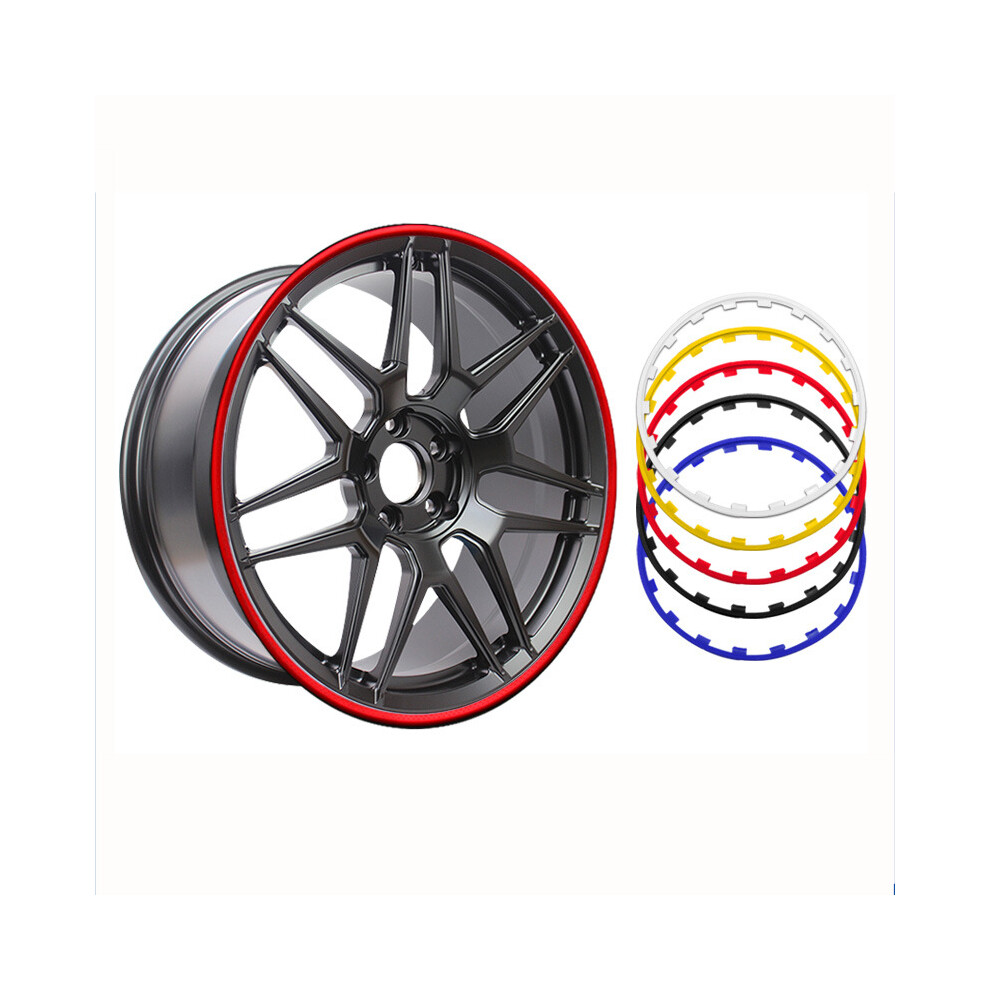 (White-18inch) 16/17/18/19/20inchs 4pcs Car Vehicle Wheel Rims Edge Protector Ring Tire-image-OPC-PF96VQT-NEW