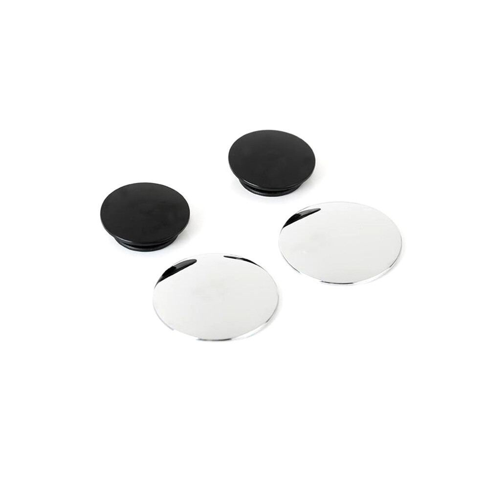 (2Pcs B) 2Pcs Universal Car Blind Spot Mirror Frameless 360 Degree Wide Angle Telescopic 9486291530623