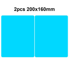 (2pcs 200x160mm) 2/4PCS Car Side Rearview Mirror Waterproof Anti-Fog Film Side Window Glass